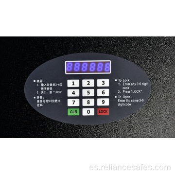 Top Apertura Safe Electronic Digital Lock Hidden Safe